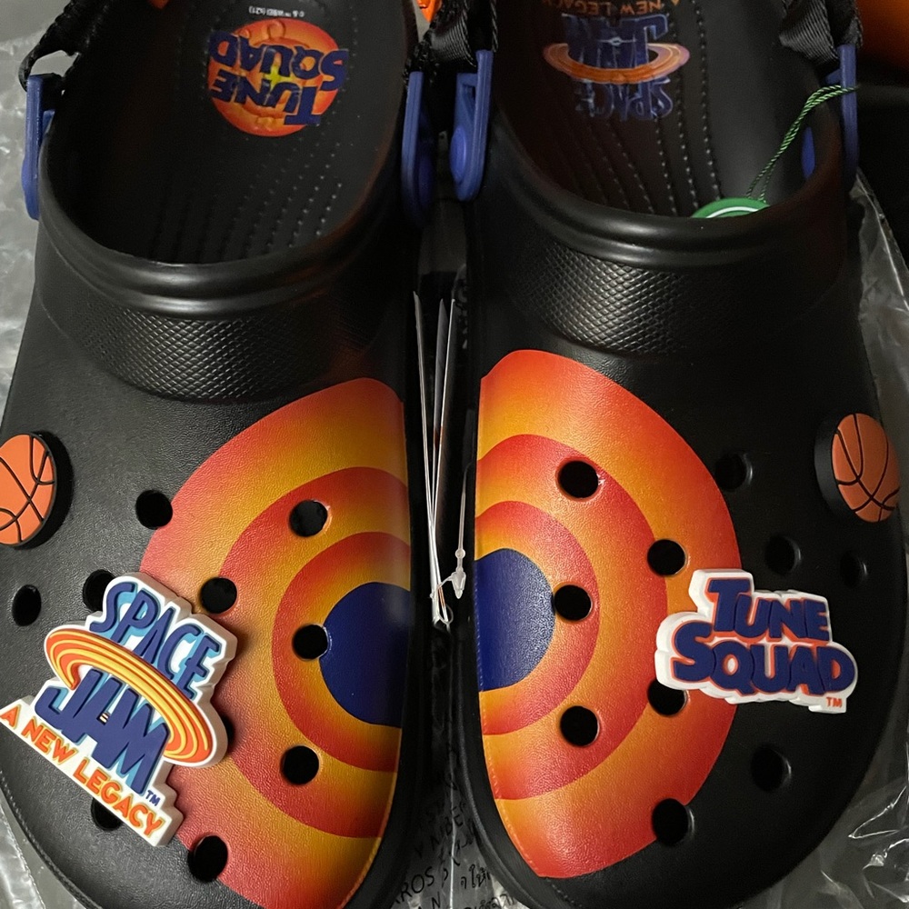 Space jams crocs